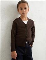 Wool Blend Knitted Cardigan (3-14 Yrs)