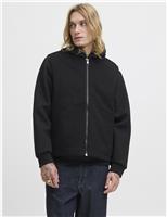 Pure Cotton Zip Up Hooded Gilet