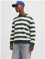 Striped Knitted Rugby Shirt