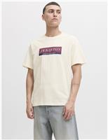 Pure Cotton Crew Neck T-Shirt
