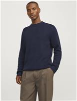 Pure Wool Crew Neck Jumper