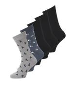 5pk Assorted Cotton Rich Socks