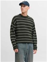 Striped Crew Neck Jumper
