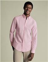 Slim Fit Pure Cotton Striped Oxford Shirt