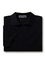 Pure Cotton Textured Knitted Polo Shirt