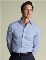 Slim Fit Easy Iron Pure Cotton Burlington Shirt