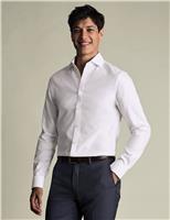 Non Iron Regular Fit Textured Shirt