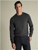 Pure Merino Wool Crew Neck Jumper