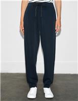 Tie Waist Side Stripe Trousers