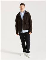 Wool Blend Chore Jacket