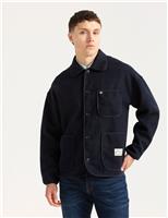 Wool Blend Chore Jacket