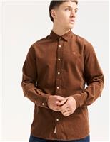 Regular Fit Pure Cotton Corduroy Shirt