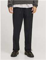 JACK & JONES Relaxed Fit Smart Joggers Black