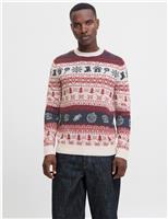 Christmas Fair Isle Crew Neck Jumper
