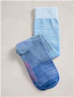 Cotton Rich Pattern Knee High Socks