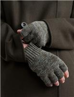 Pure Cotton Fingerless Gloves