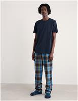 Pure Cotton Checked Pyjama Set