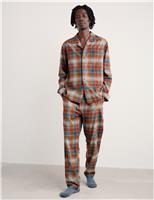Pure Cotton Checked Pyjama Set