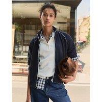 Cotton Rich Zip Up Sweatshirt