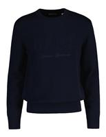 Pure Cotton Graphic Crew Neck Jumper