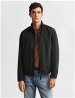 Pure Cotton Lightweight Harrington Jacket