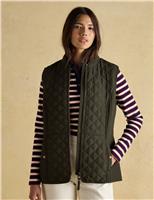 Quilted Funnel Neck Gilet