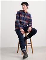 Relaxed Fit Pure Cotton Flannel Shirt