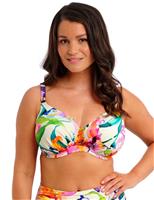 Floral Wired Full Cup Bikini Top