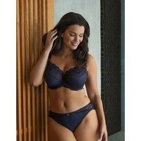 Fantasie Reflect Lace Trim Briefs Navy