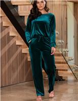 Velour Pyjama Set