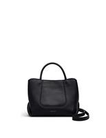 The Compton Leather Zip Detail Grab Bag