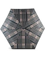 Checked Compact Umbrella