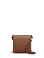Leather Zip Detail Cross Body Bag