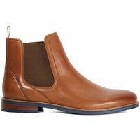 Dune London Leather Pull On Chelsea Boots Tan