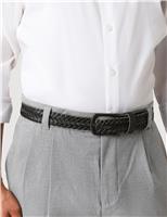 Braided Leather Belt