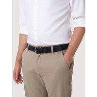 Jones Bootmaker Leather Belt Navy