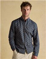 Regular Fit Pure Cotton Printed Shirt
