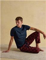Pure Cotton Fox Print Pyjama Bottoms