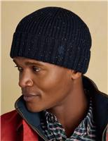 Knitted Beanie Hat with Wool