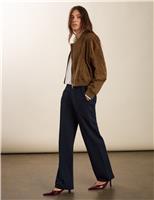 Jersey Carrot Leg Trousers