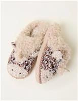 Unicorn Mule Slippers