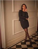 Textured Mini Pencil Skirt