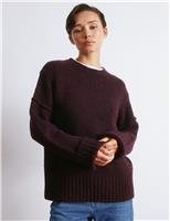 Wool Blend Stitch Detail Jumper