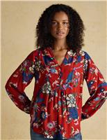 Floral Popover Blouse