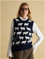Knitted Sheep Vest
