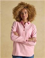 Pure Cotton Collared Top