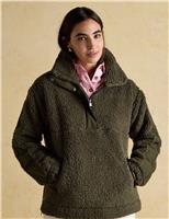 Textured Half Zip Sweatshirt