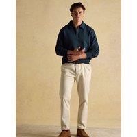 Cotton Rich Half Zip Collared Sweatshirt