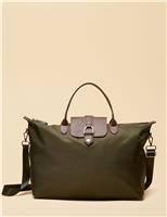 Zip Around Top Handle Weekend Bag