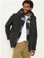 Waterproof Hooded Utility Jacket